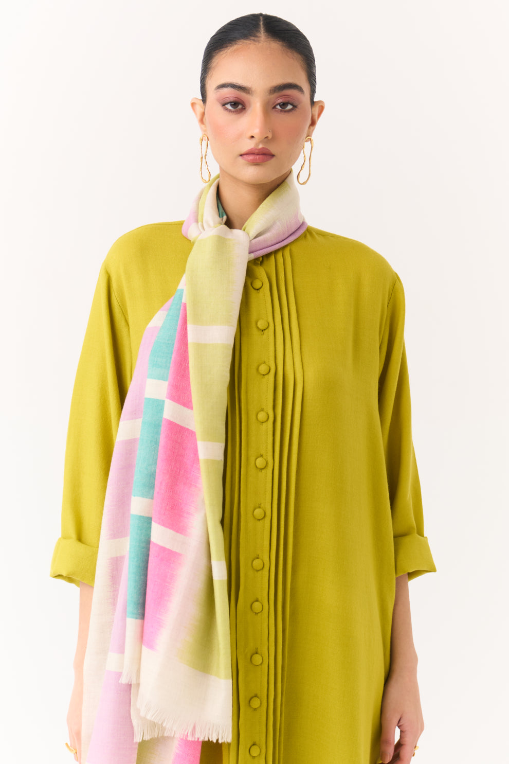 Woollen Co-ord Set - Matcha