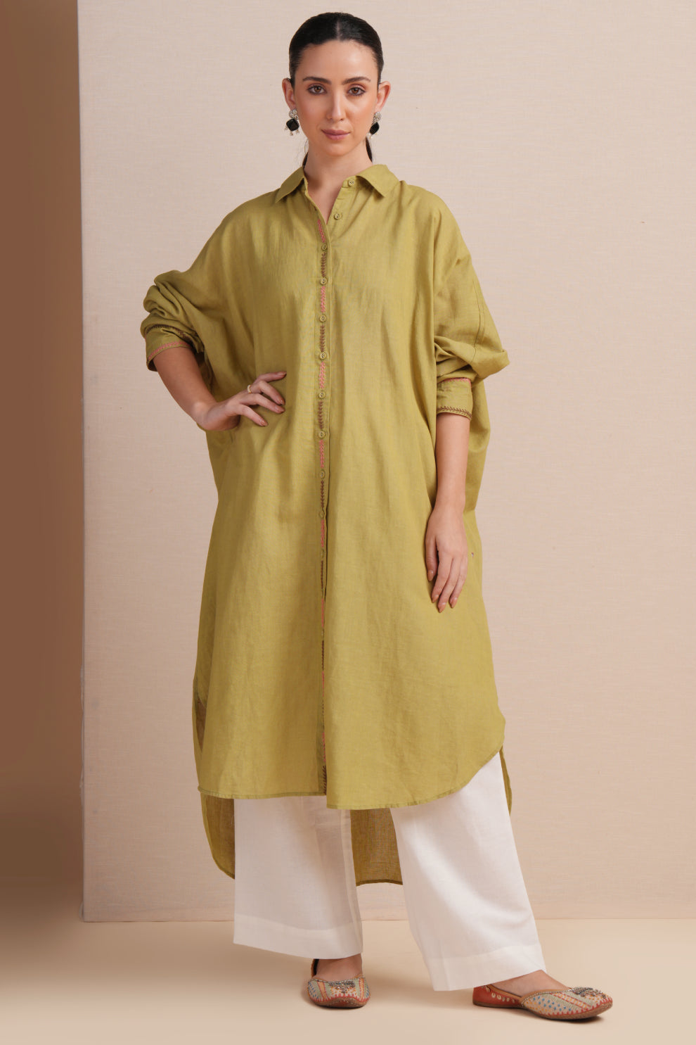 Linen Nile Kaftan Set