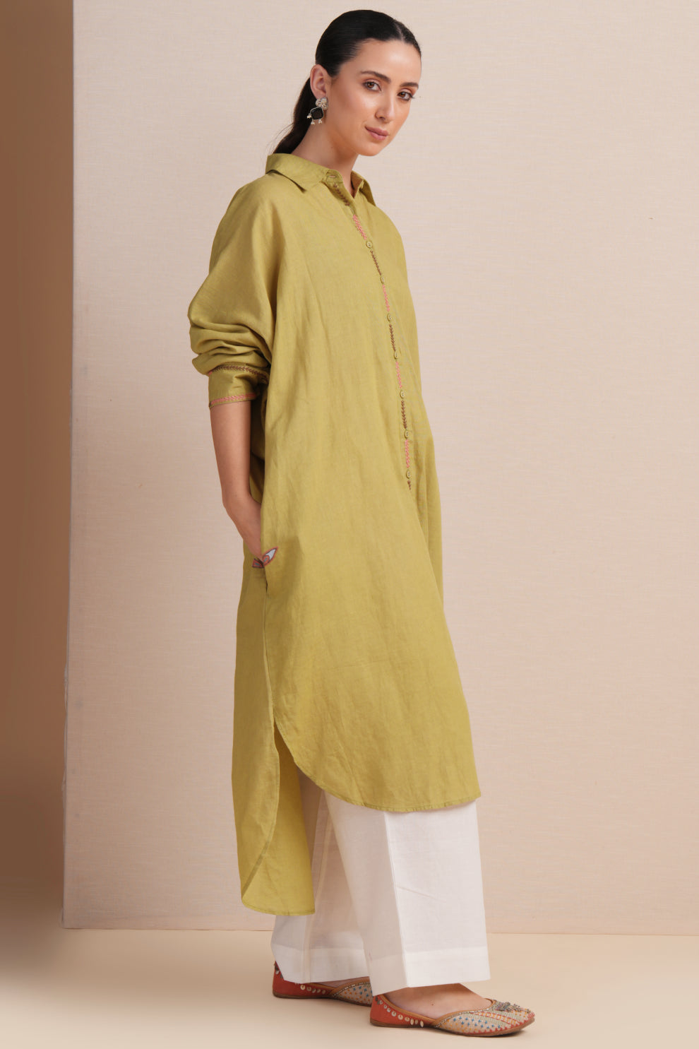 Linen Nile Kaftan Set