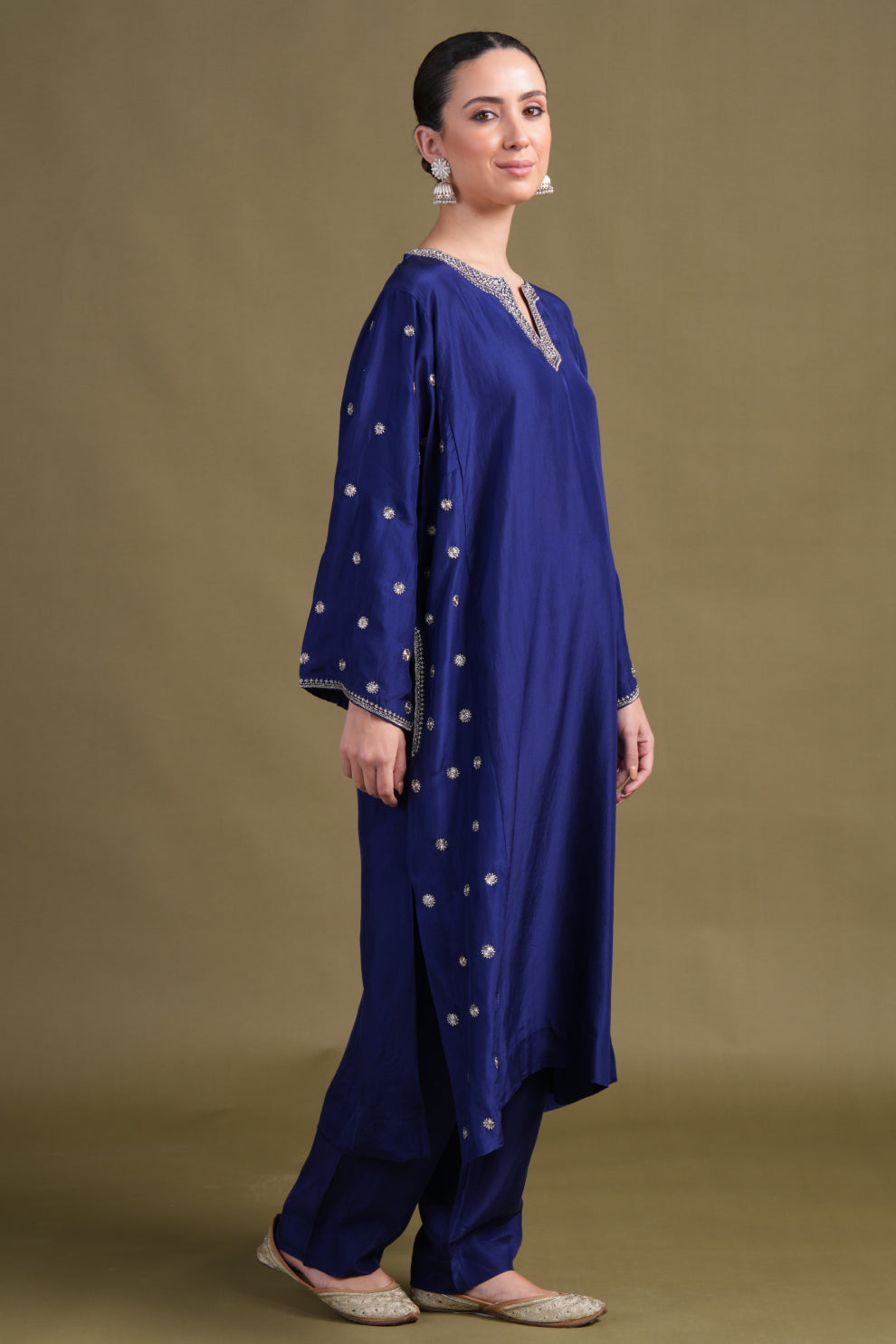 Silk Violet Tilla Set