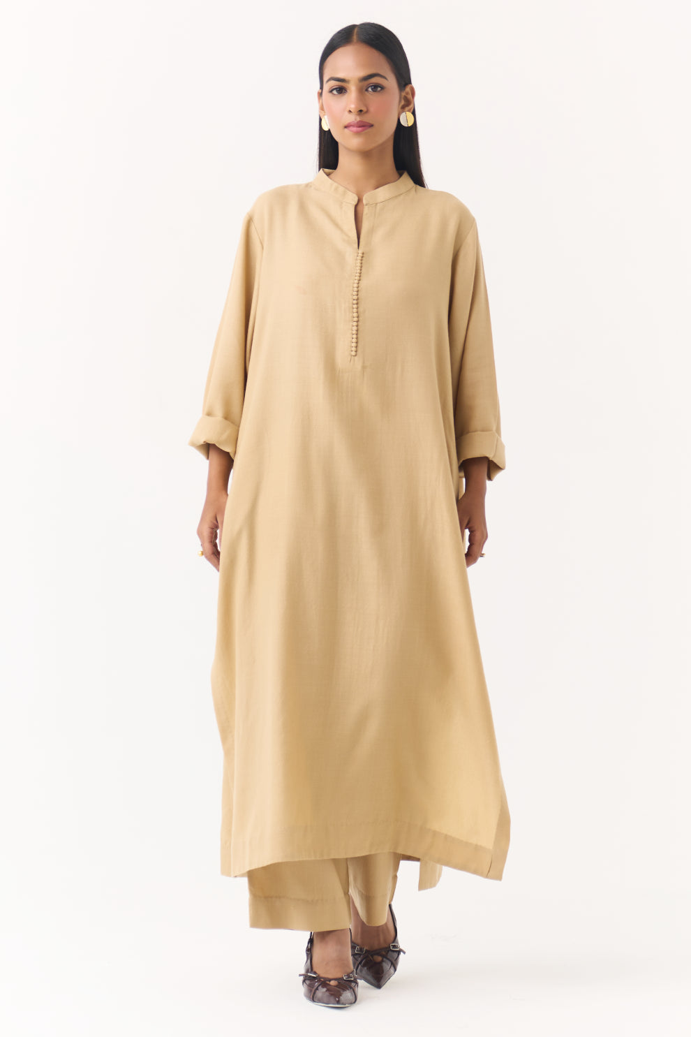 Woollen Co-ord Set -  Gobi