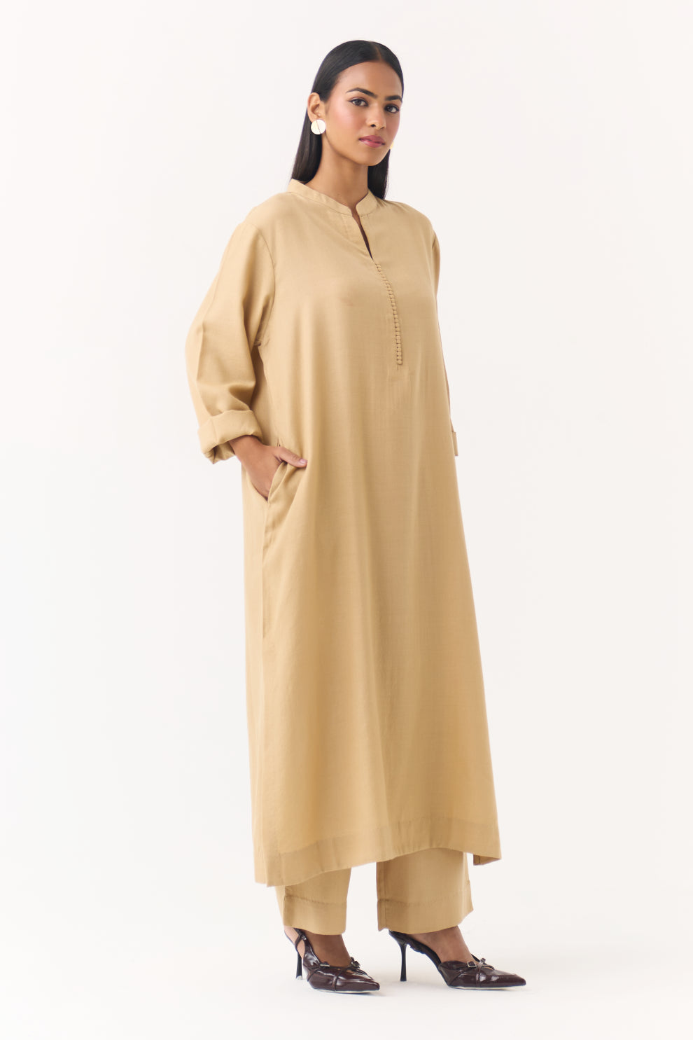 Woollen Co-ord Set -  Gobi