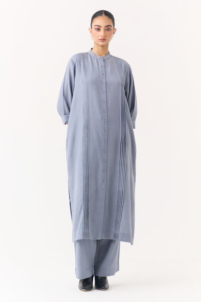 Woollen Co-ord Set -  Harbour Mist