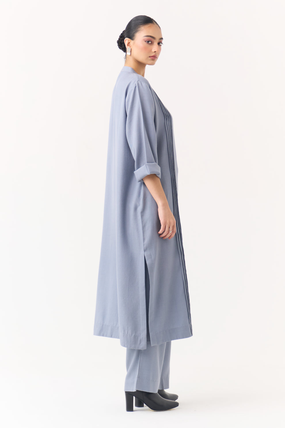 Woollen Co-ord Set -  Harbour Mist