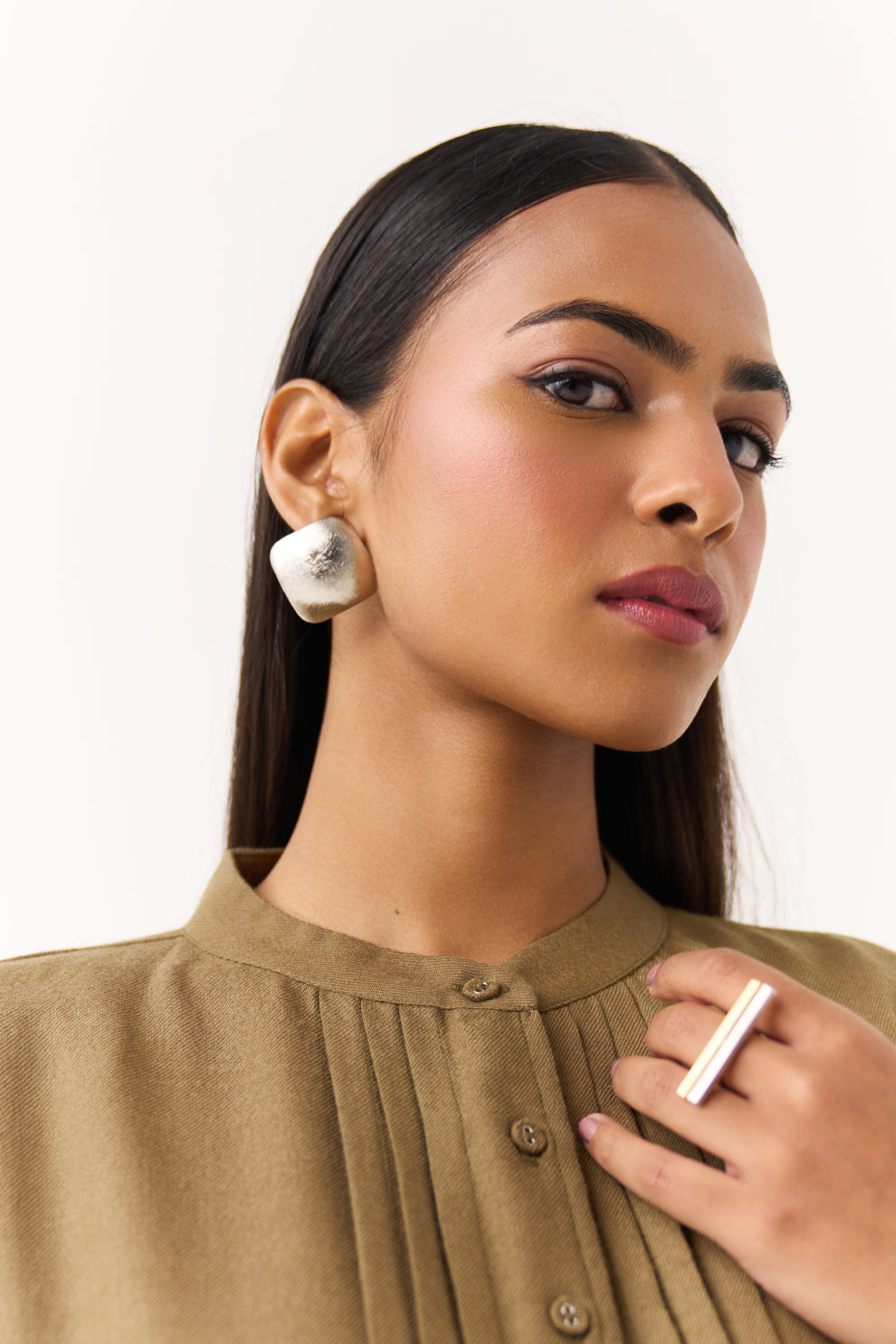 Woollen Co-ord Set - Leafy