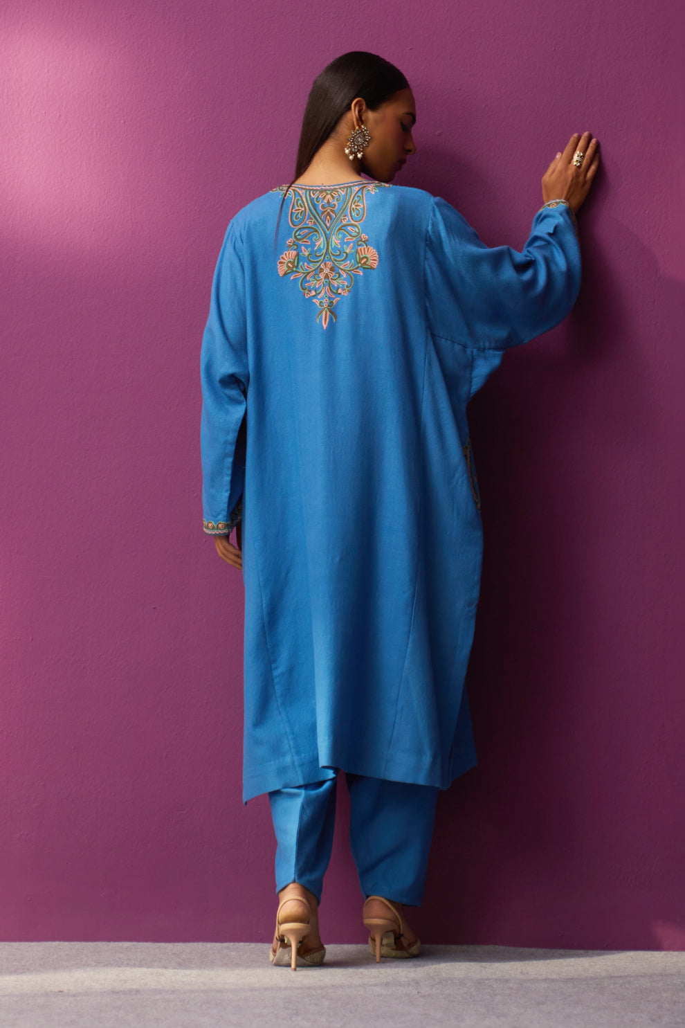 Woolen Nigera Aari Pheran set