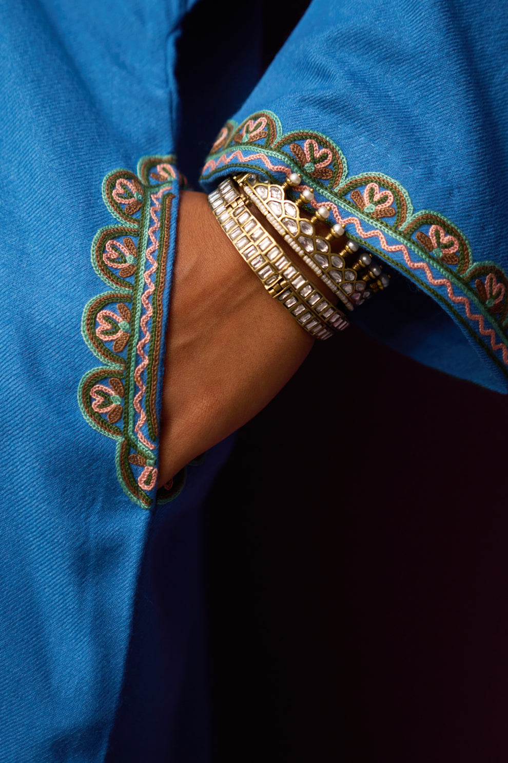 Woolen Nigera Aari Pheran set