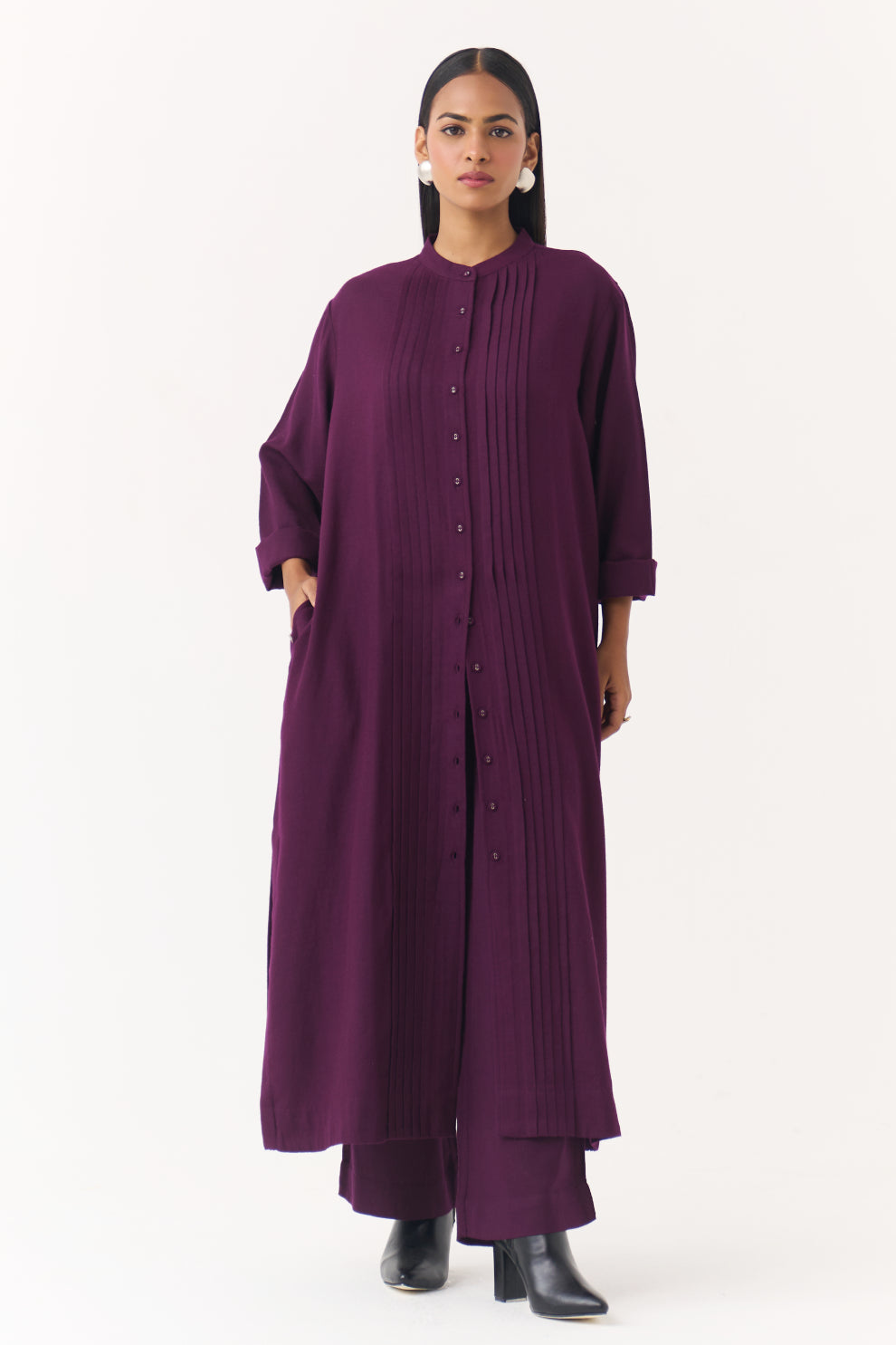 Woollen Co-ord Set -  Tentation