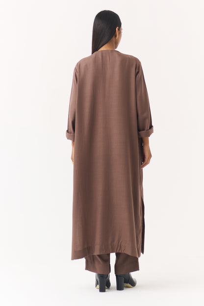 Woollen Co-ord Set -  V&A Mocha