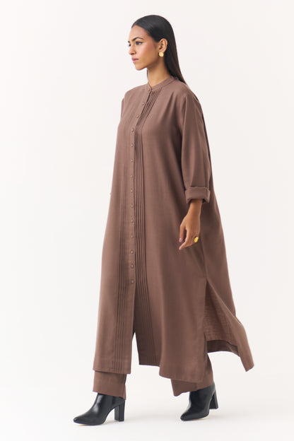 Woollen Co-ord Set -  V&A Mocha