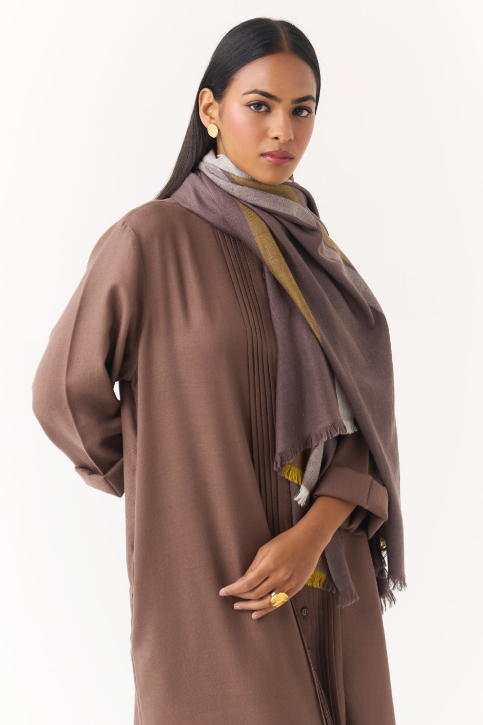 Woollen Co-ord Set -  V&A Mocha