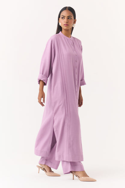 Woollen Co-ord Set - Wisteria