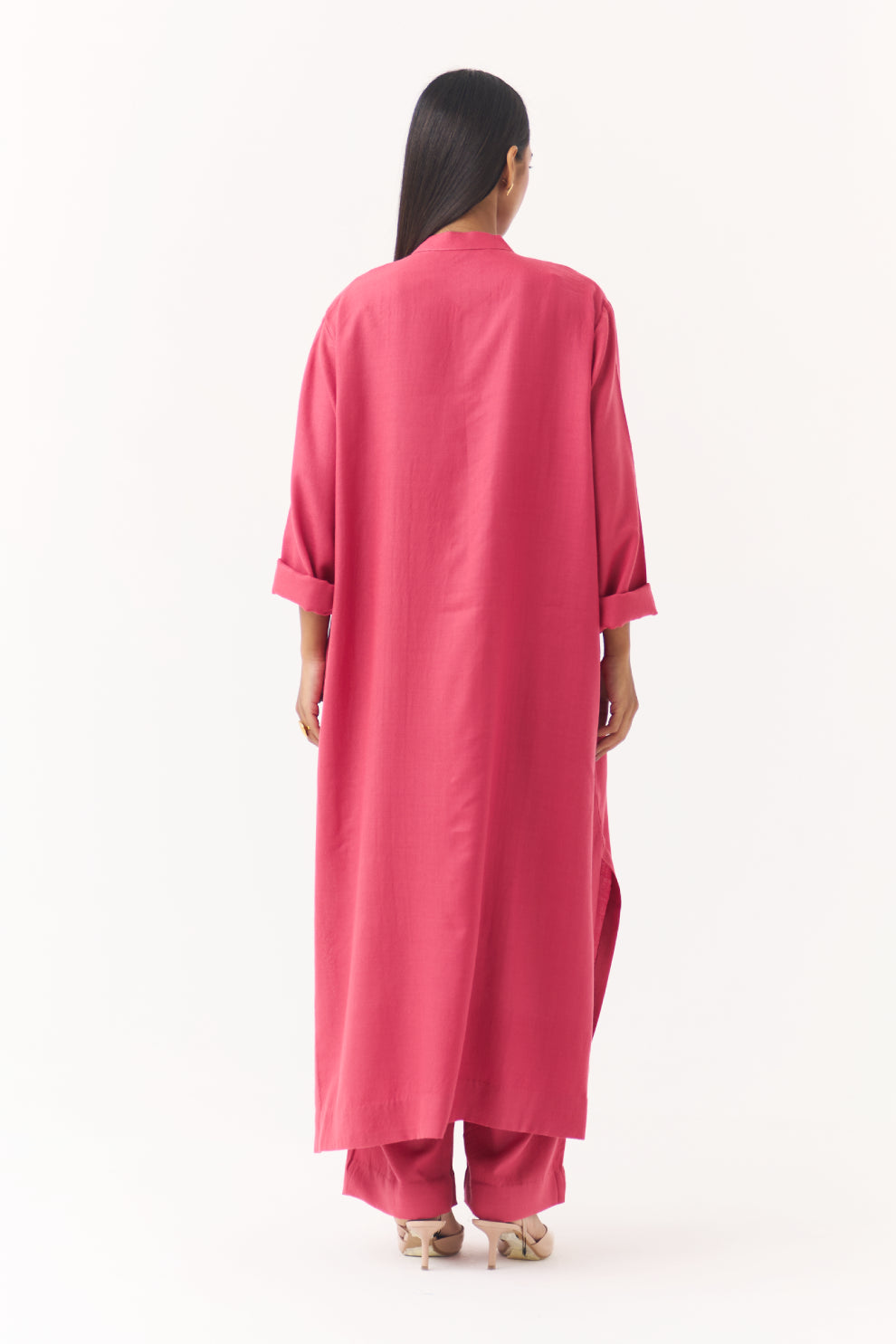 Woollen Co-ord Set - Calypso Coral