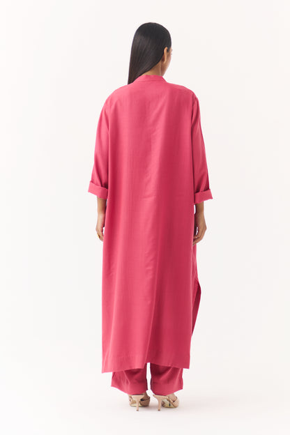 Woollen Co-ord Set - Calypso Coral