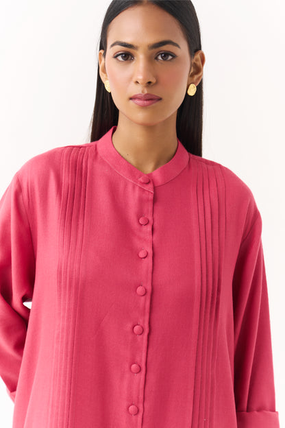 Woollen Co-ord Set - Calypso Coral