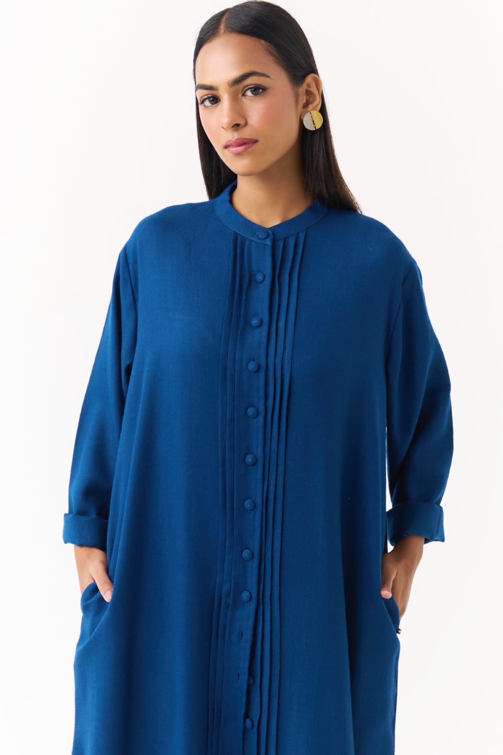 Woollen Co-ord Set - Estate Blue