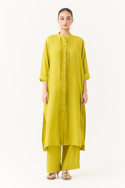 Woollen Co-ord Set - Matcha