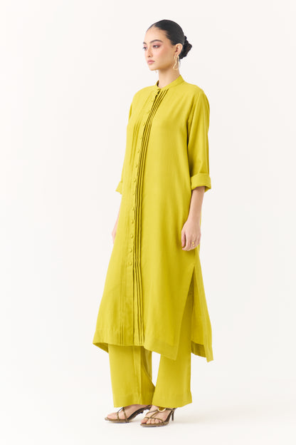Woollen Co-ord Set - Matcha